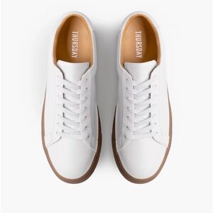 NWOT Thursday Boot Co Legacy White Napa Leather Handcrafted Sneakers